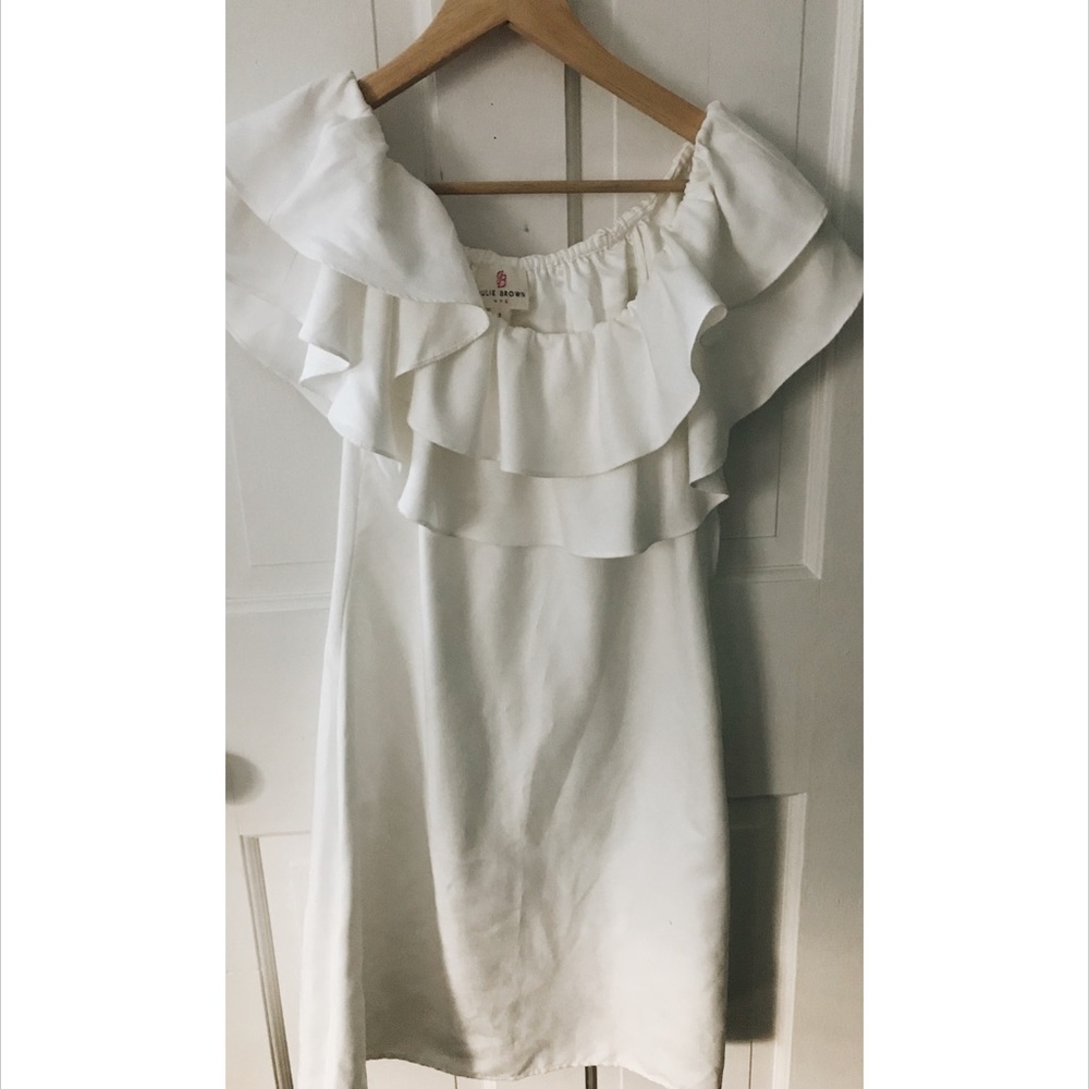 Julie Brown Off-Shoulder Dress